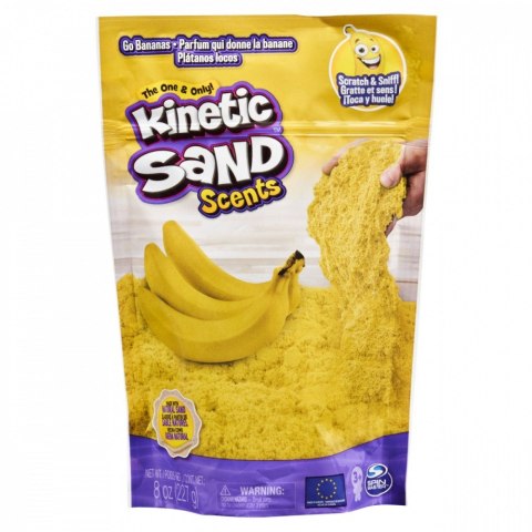 Piasek kinetyczny KINETIC SAND Smakowite zapachy, Banana Slipt