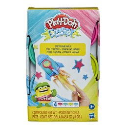 Zestaw mas plastycznych PlayDoh Elastix Bright