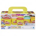 Zestaw mas plastycznych PlayDoh 20 tub