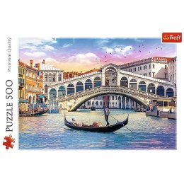 Puzzle 500 elementów Most Rialto Wenecja