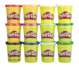 Zestaw mas plastycznych PlayDoh Tuby 12pak Zimowe kolory