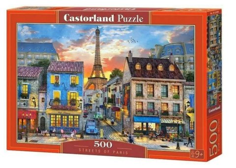 Puzzle 500 elementów Ulice Paryża