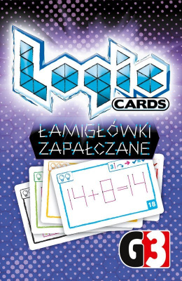 Gra Logic Cards - Łamigłówki zapałczane (PL)