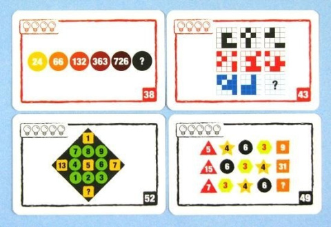 Gra Logic Cards - Zestaw niebieski (PL), G3, łamigłówki Gra Logic Cards - Zestaw niebieski (PL), G3, łamigłówki