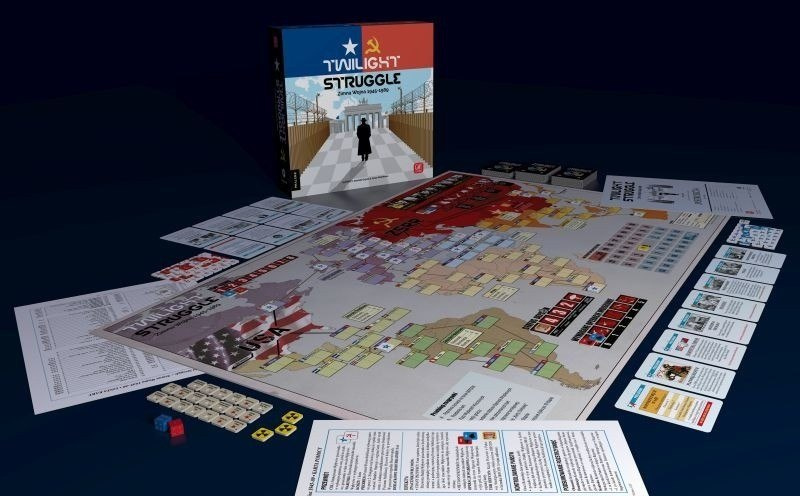 Gra Twilight Struggle: Zimna Wojna 1945 - 1989, PHALANX, gra strategiczna dla seniora