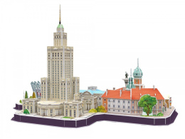 Puzzle 3D Cityline Warszawa, 126 el.