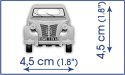 Klocki Citroen 2CV Typ A 1949