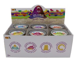 Piasek UltraPiasek puszka 200g 5 foremek mix 12 wzorów