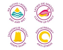 Piasek UltraPiasek puszka 200g 5 foremek mix 12 wzorów