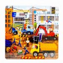 Puzzle 24 elementy Na Budowie praca wre