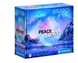 Puzzle 500 elementów Peace Collection Light Blue