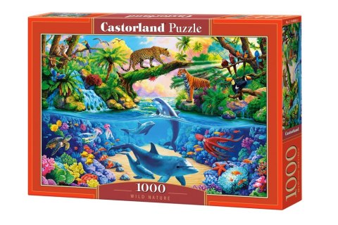 Puzzle 1000 elementów Dzika natura, delfiny