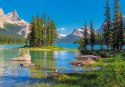 Puzzle 500 elementów Jezioro Maligne Kanada