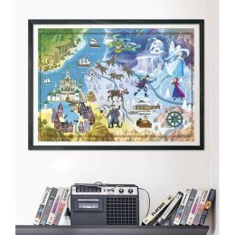 Puzzle 1000 elementów Compact Disney Maps Frozen