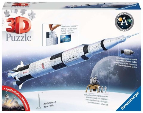 Puzzle 3D Rakieta Apollo Saturn V