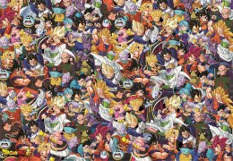 Puzzle 1000 elementów Compact Anime Dragon Ball