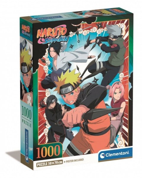 Puzzle 1000 elementów Compact Anime Naruto Shippuden