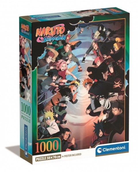 Puzzle 1000 elementów Compact Anime Naruto Shippuden