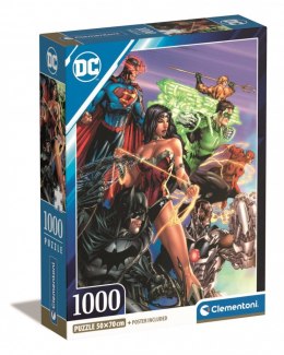 Puzzle 1000 elementów Compact DC Comics Liga Spawiedliwych (Justice League)