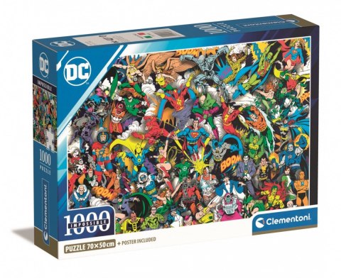 Puzzle 1000 elementów Compact DC Comics Liga Sprawiedliwych (Justice League)