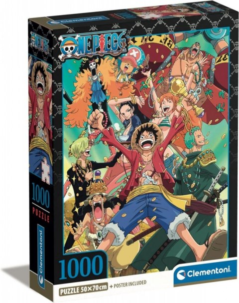 Puzzle 1000 elementów Compact Anime One Piece