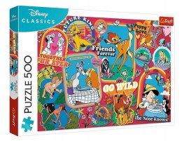 Puzzle 500 elementów Disney na przestrzeni lat