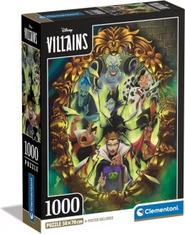 Puzzle 1000 elementów Compact Disney Villains