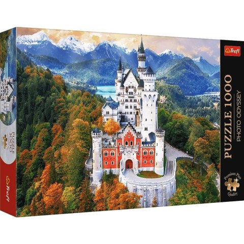 Puzzle 1000 elementów Premium Zamek Neuschwanstein Niemcy