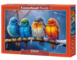 Puzzle 1500 elementów Ptaszki Razem cieplej