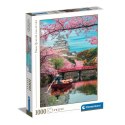 Puzzle 1000 elementów High Quality Himeji Castle In Spring