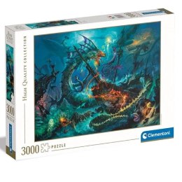 Puzzle 3000 elementów High Quality The Underwater Battle