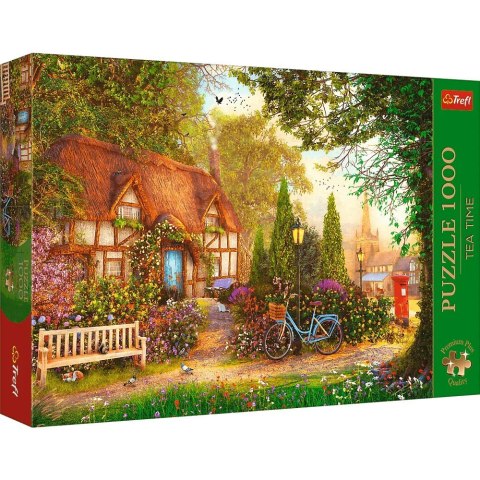 Puzzle 1000 elementów Premium Plus Domek pod strzechą