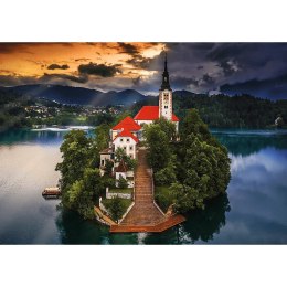 Puzzle 1000 elementów Premium Plus Jezioro Bled Słowenia