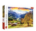 Puzzle 1000 elementów Malownicza alpejska wioska