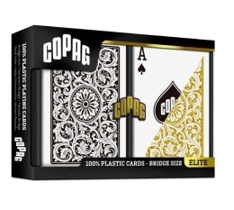 Karty COPAG Bridge Elite Black Gold 100%