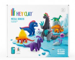 Masa plastyczna Hey Clay Zestaw Mega Dinozaury