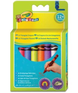 Kredki świecowe trójkątne Crayola 16 sztuk