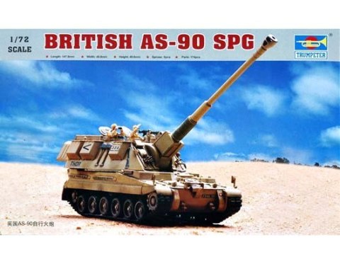 Model plastikowy British AS-90 SPG