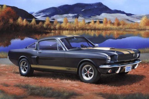 Model plastikowy Shelby Mustang GT 350 H