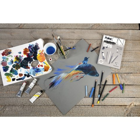Blok papieru Szary A4, 250 g, 30 ark. Blok papieru Szary A4, 250 g, 30 ark.