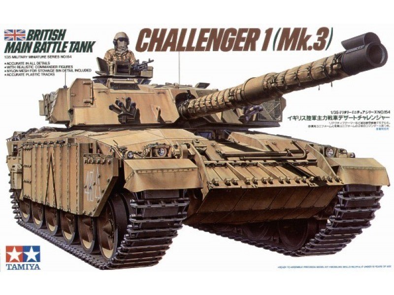 British MBT Challenger 1 Mk3