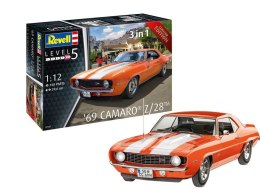 Model plastikowy 69 Chevy Camaro 1/12