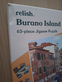 OUTLET PUZZLE 63 ELEMENTY - BURANO, WŁOSKA WYSPA, Relish, terapia seniora