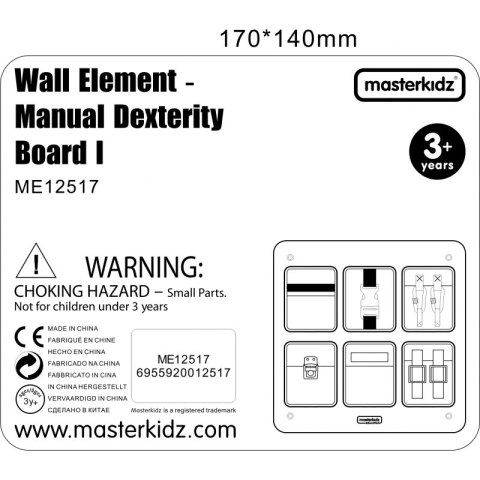 MASTERKIDZ Tablica Edukacyjna Zmysł Węchu Montessori