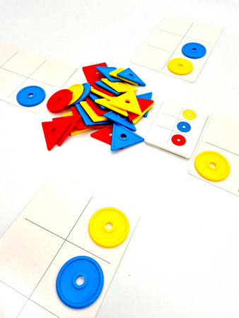 Kolorowa geometria Silver