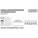 MASTERKIDZ Układanka Nauka Liczenia i Kolorów Sorter Montessori MASTERKIDZ Układanka Nauka Liczenia i Kolorów Sorter Montessori