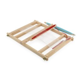 VIGA Drewniane Krosno Warsztat Tkacki Zestaw do tkania Montessori