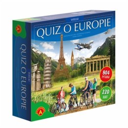 Gra Wielki Quiz o Europie, Alexander, gra planszowa dla seniora, trening pamięci