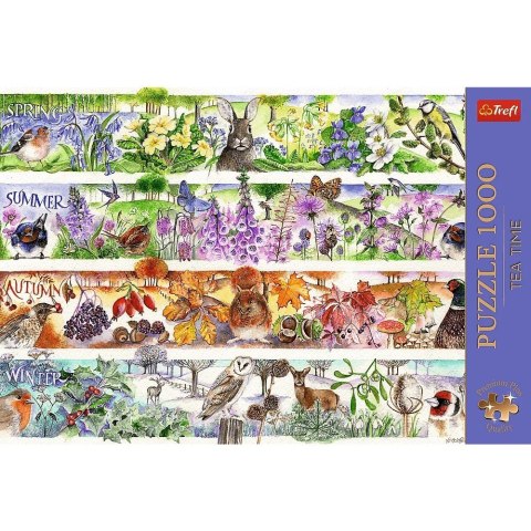 Puzzle 1000 elementów Premium Cztery pory roku