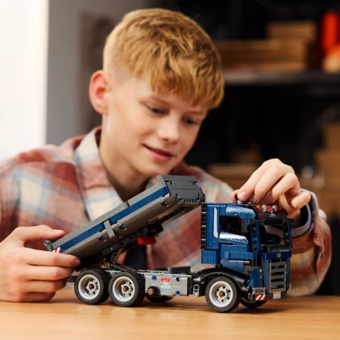 Klocki Technic 42203 Wywrotka z przechylaną skrzynią